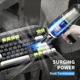 Electric Air Duster for Keyboard, 3-In-1 Replaces Canned Air